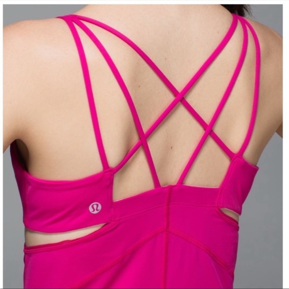 Lululemon Exquisite Tank II in Jeweled Magenta Size 6 - Picture 4 of 11